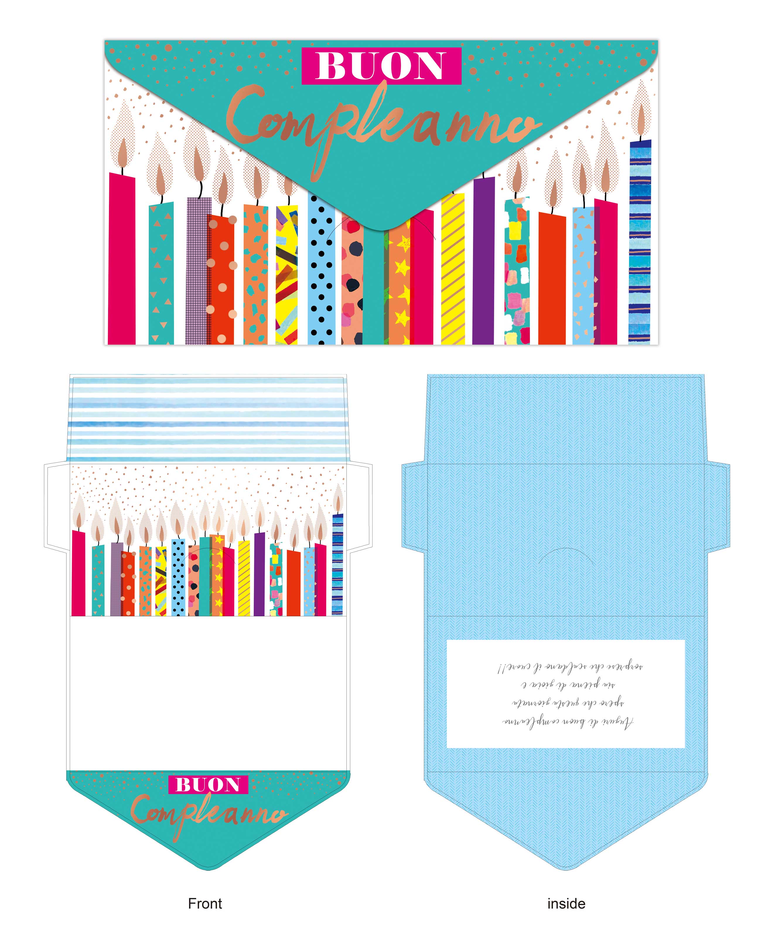 Конверт на День рождения №6